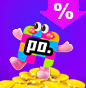 Poppo Live 70,000 Coins